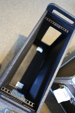Caymon flightcase 19" insats rack 2 enheter