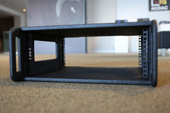 Caymon flightcase 19" insats rack 2 enheter