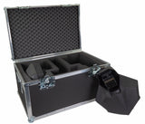 Case-It Flightcase för 2 st. Eurolite Cat-80