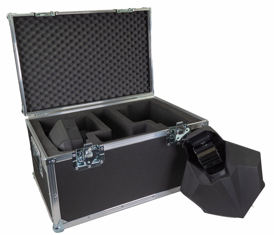 Case-It Flightcase för 2 st. Eurolite Cat-80