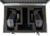 Case-It Flightcase för 2 st. Eurolite Cat-80