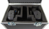 Case-It Flightcase för 2 st. Eurolite Cat-80
