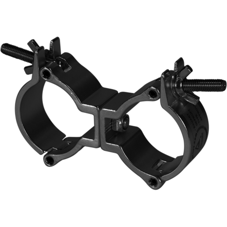 Double Swivel Clamp (Black, 50mm, 100kg)