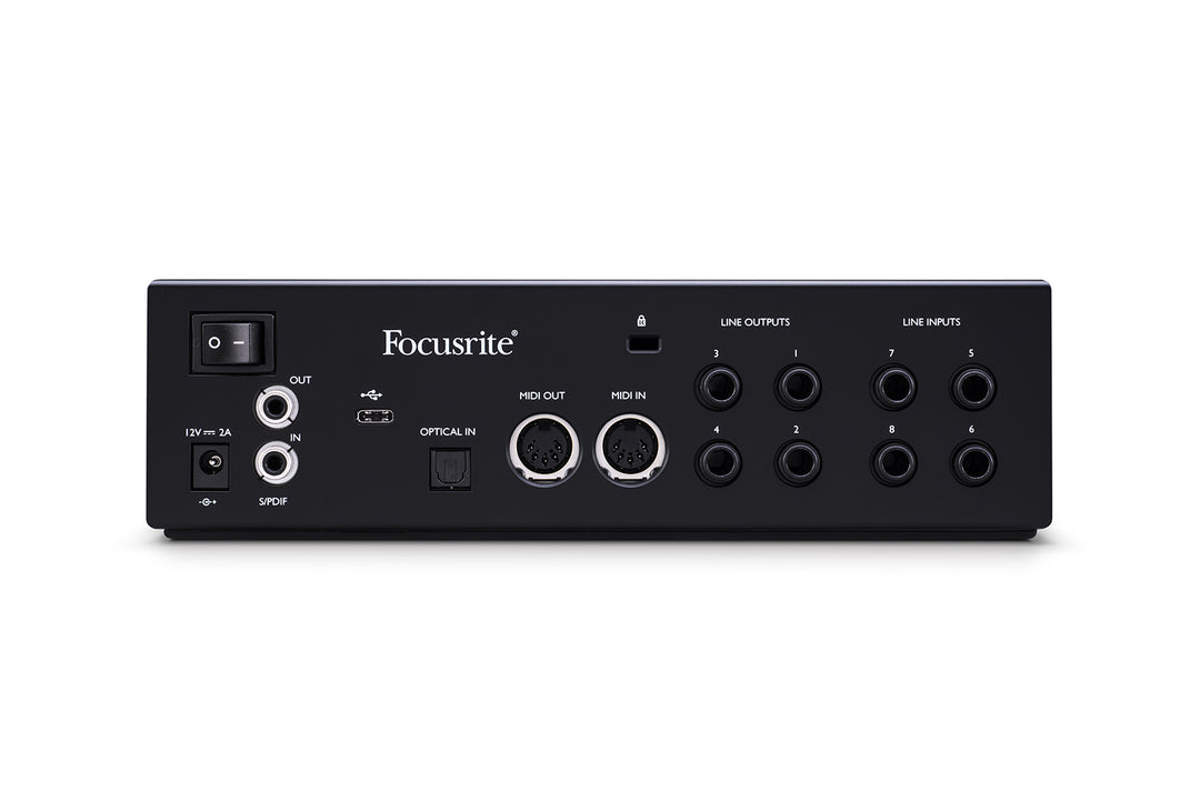 Focusrite Clarett + 4Pre USB-ljudkort