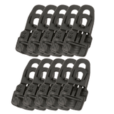 Molton Clips Midi 10 st. (Svart)