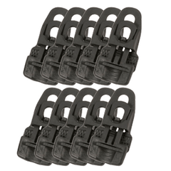Molton Clips Midi 10 st. (Svart) 