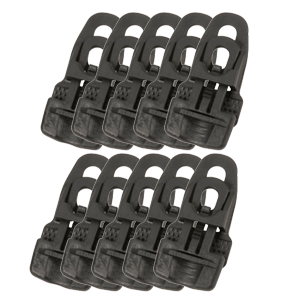 Molton Clips Midi 10 st. (Svart) 