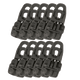 Molton Clips Midi 10 st. (Svart)