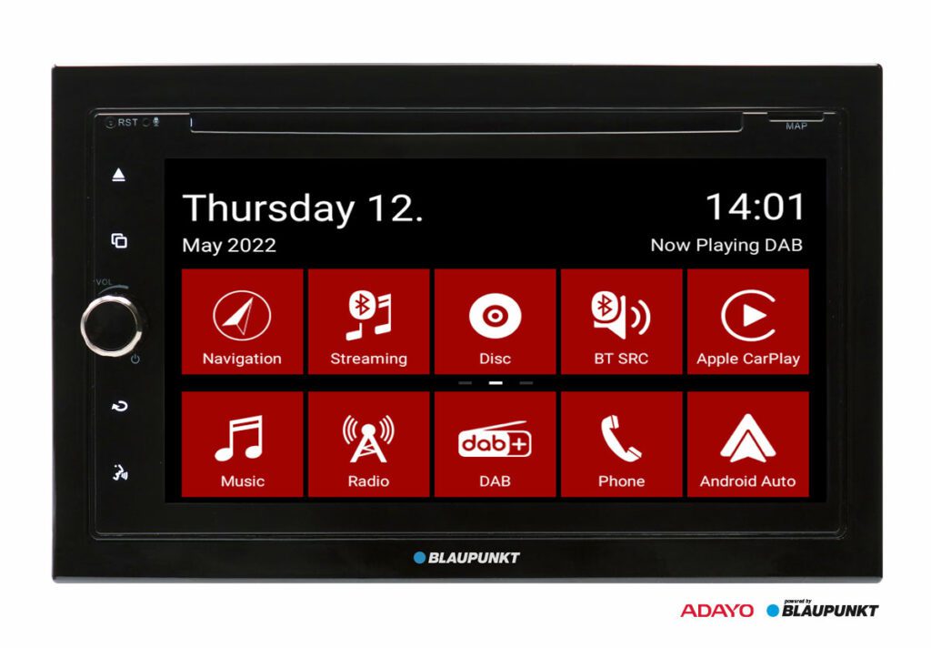 Blaupunkt Copenhagen 700 m. CarPlay , Android, DAB+ och Bluetooth