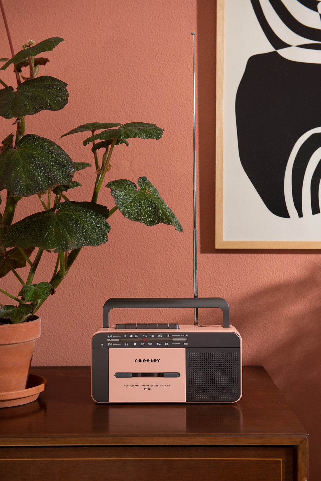 Crosley - Kassettspelare (Rose Gold)