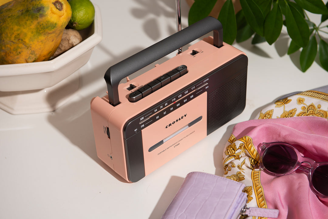 Crosley - Kassettspelare (Rose Gold)