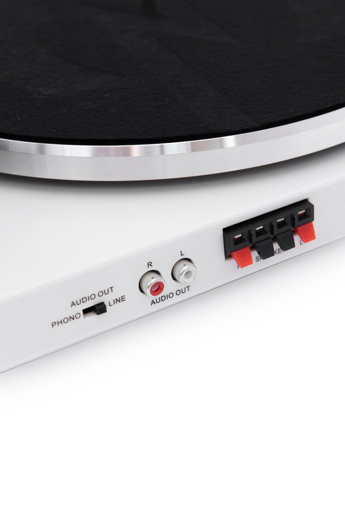 Crosley T150 skivspelare med högtalare (vit)