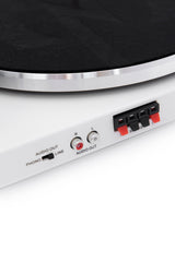 Crosley T150 skivspelare med högtalare (vit)