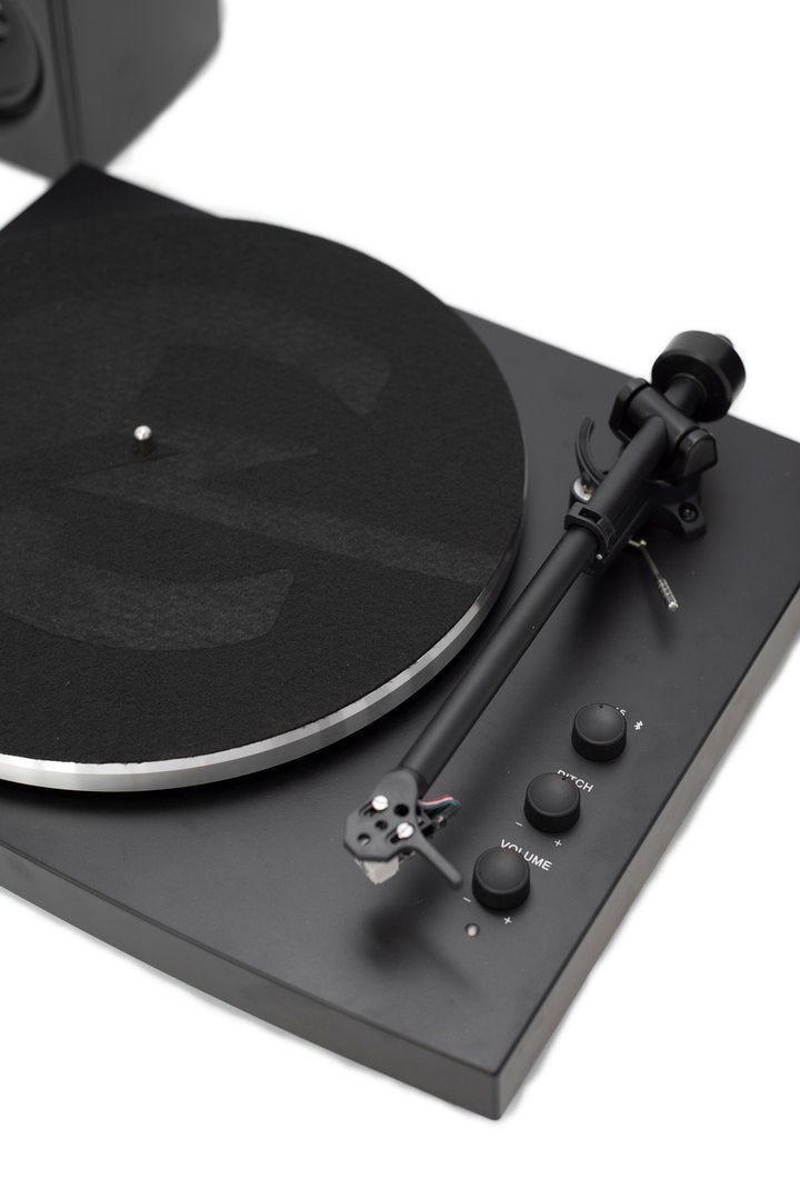 Crosley T150 Skivspelare med högtalare (svart)