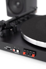 Crosley T150 Skivspelare med högtalare (svart)