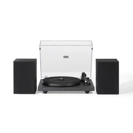 Crosley C62 skivspelare med högtalare (svart)