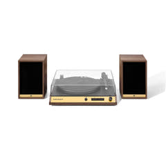 Crosley C72 skivspelare med högtalare (valnöt)