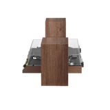 Crosley C72 skivspelare med högtalare (valnöt)