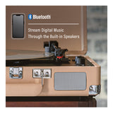 Crosley Cruiser Plus skivspelare tvåvägs Bluetooth (ljusbrun)