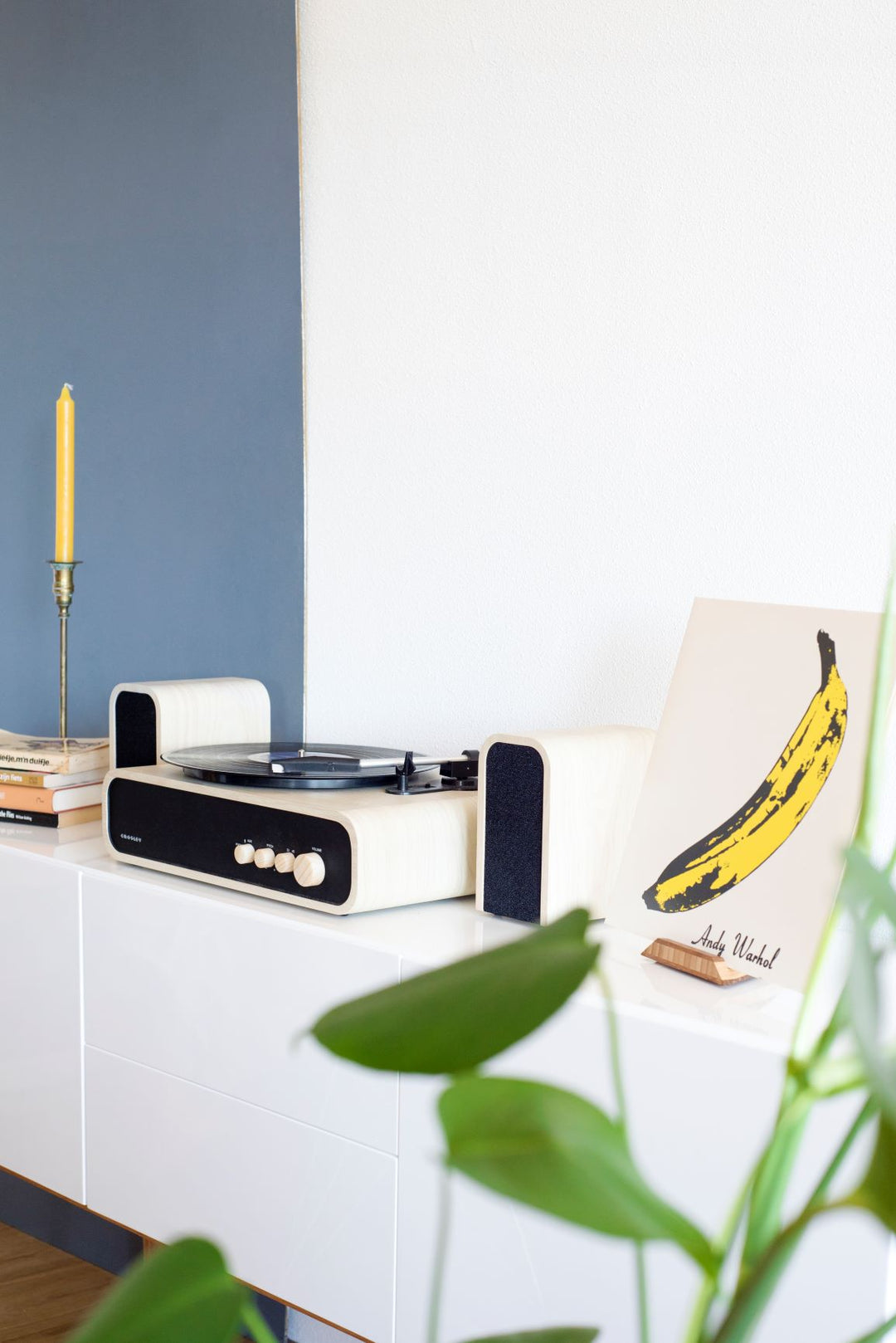 Crosley Gig skivspelare med högtalare (naturliga)