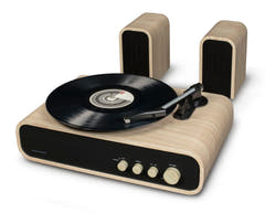Crosley Gig skivspelare med högtalare (naturliga)