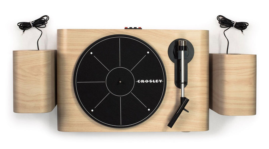 Crosley Gig skivspelare med högtalare (naturliga)