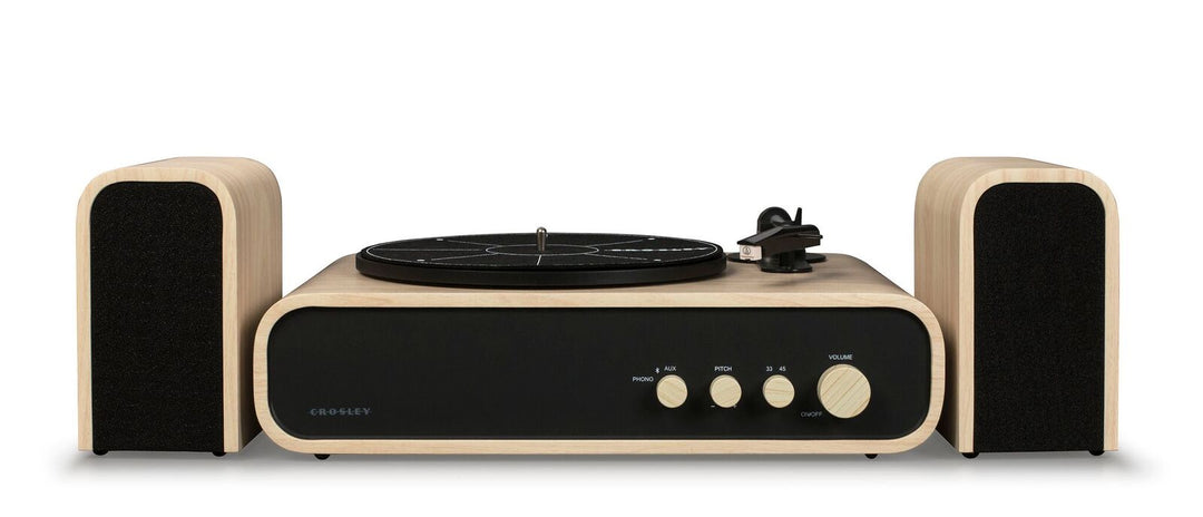 Crosley Gig skivspelare med högtalare (naturliga)