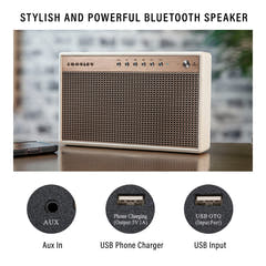 Crosley Montero Bluetooth högtalare (vit)