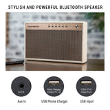 Crosley Montero Bluetooth högtalare (vit)