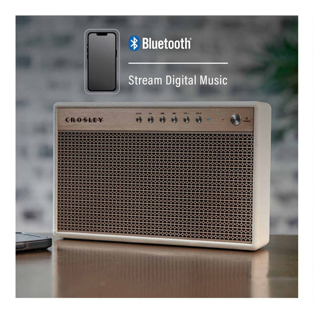 Crosley Montero Bluetooth högtalare (vit)
