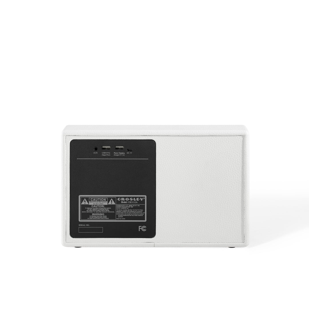 Crosley Montero Bluetooth högtalare (vit)