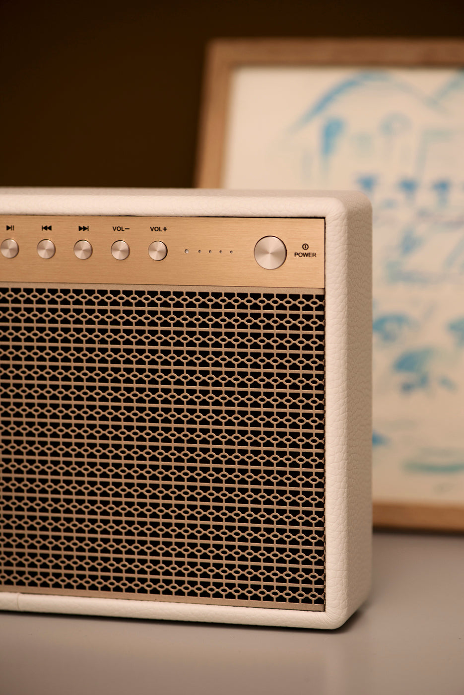 Crosley Montero Bluetooth högtalare (vit)