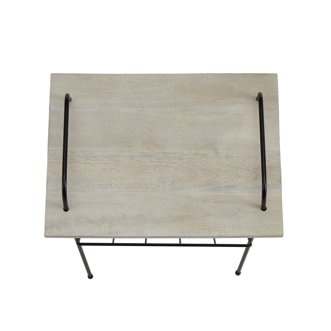 Crosley - Wiltshire Skivspelarbord (Natural)