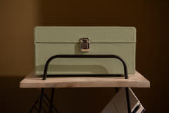 Crosley - Wiltshire Skivspelarbord (Natural)