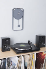 Crosley T150 Skivspelare med högtalare (svart)