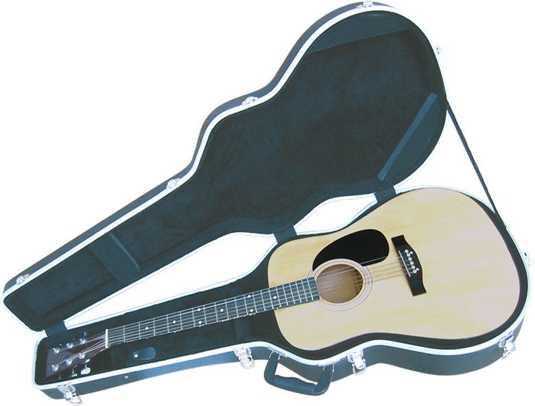 ABS Hardcase för akustisk gitarr