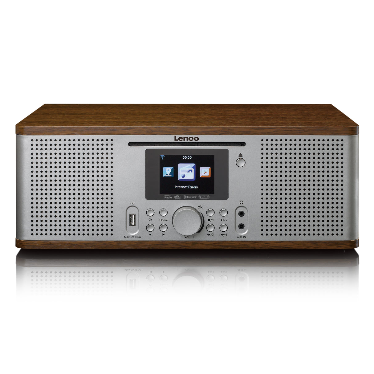 Lenco DIR-270 Radio (trä)
