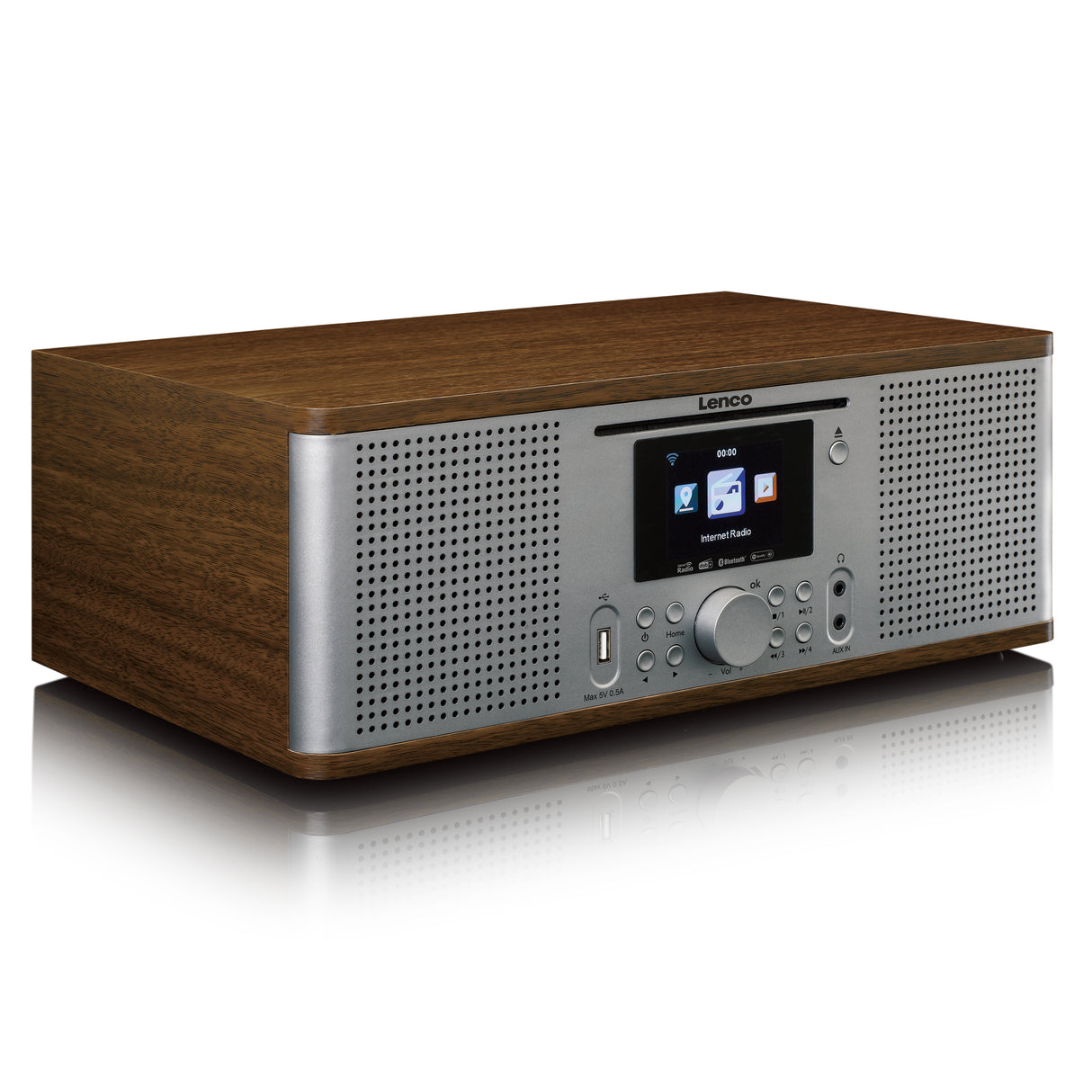Lenco DIR-270 Radio (trä)