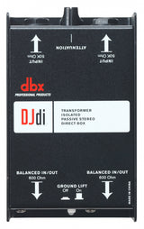 dbx DJDI 2-kanals passiv DI-box