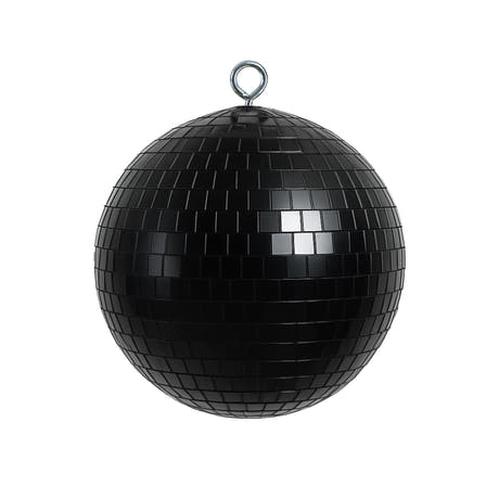 Marconi discokula Svart (20 cm)