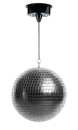Marconi Batteridriven Diskokula m. LED (30 cm)