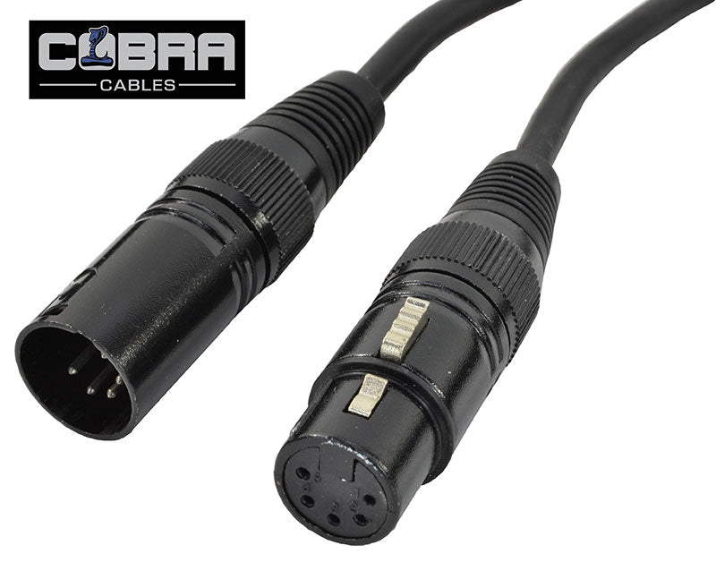 DMX Kabel 5 Polet (0,5 m)
