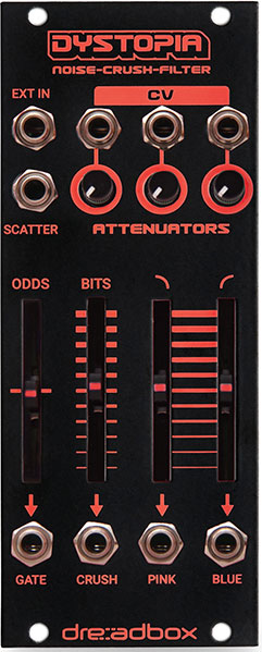 Dreadbox Dystopia Blacklight-modul