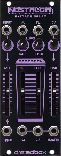 Dreadbox Nostalgia Blacklight-modul