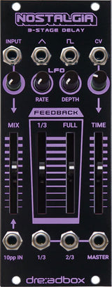 Dreadbox Nostalgia Blacklight-modul