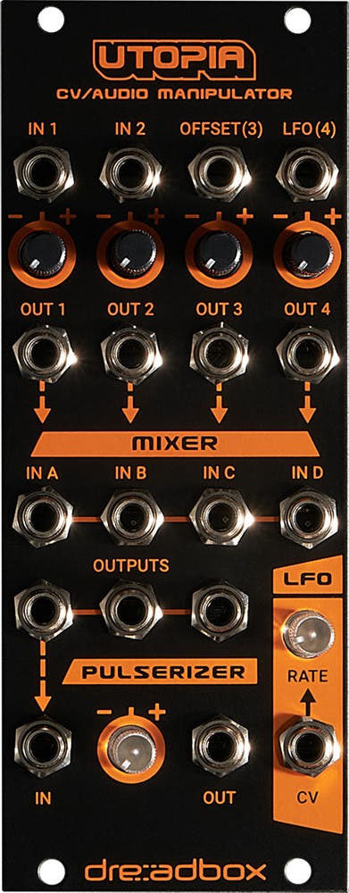 Dreadbox Utopia Blacklight-modul