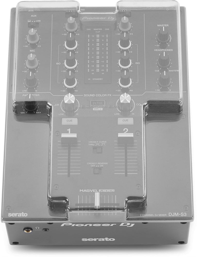 Decksaver Skyddande cover för Pioneer DJ DJM-S3