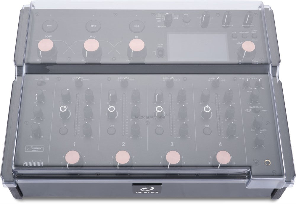 Decksaver skydds cover för AlphaTheta Euphonia (Soft-Fit)