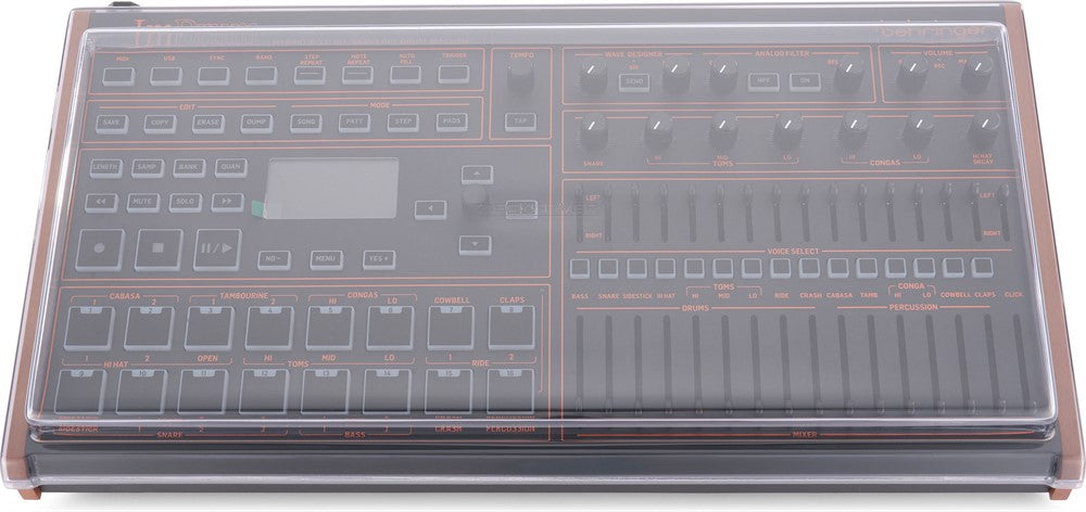 Decksaver Skydd cover för Behringer LM Drum