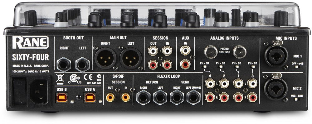Decksaver Skyddande cover för Rane Sixty-Four